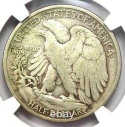 1923-S Walking Liberty Half Dollar 50C Certified NGC VF30 Rare Date