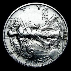 1923-S Walking Liberty Half Dollar Silver - Gem BU Details Coin - #KK760