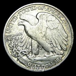 1923-S Walking Liberty Half Dollar Silver - Nice Coin - #WW142