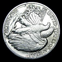 1923-S Walking Liberty Half Dollar Silver Stunning Details Coin - #BB177