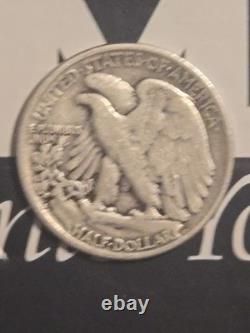 1923-S Walking Liberty Half Dollar Silver - Very Fine Coin Low Mint Key Date