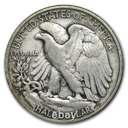 1923-S Walking Liberty Half Dollar VF