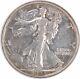 1923-s Walking Liberty Silver Half Dollar Vf Uncertified #245