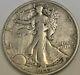 1923 S Walking Liberty Silver Half Dollar, High Grade