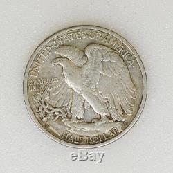 1923-S XF+ Cond Walking Liberty Half Dollar Tough Date Nice Color I-15664 M