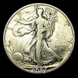 1927-S Walking Liberty Half Dollar Silver - Nice Coin - #180P