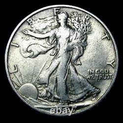 1927-S Walking Liberty Half Dollar Silver - Nice Details Coin - #UU715