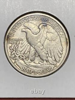 1927-S Walking Liberty Half Dollar XF Semi Key Date