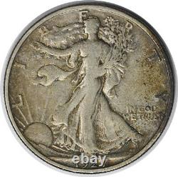 1927-S Walking Liberty Silver Half Dollar Choice VF Uncertified #109