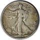1927-s Walking Liberty Silver Half Dollar Choice Vf Uncertified #109