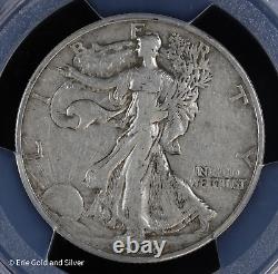 1928-S 50c Walking Liberty Silver Half Dollar PCGS VF 30