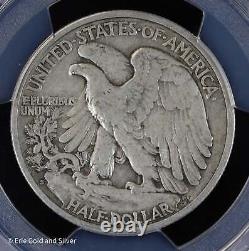 1928-S 50c Walking Liberty Silver Half Dollar PCGS VF 30