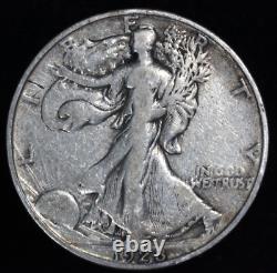 1928 S Walking Liberty 50¢ VF+