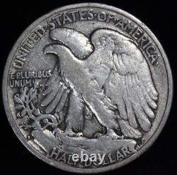 1928 S Walking Liberty 50¢ VF+