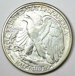 1928-S Walking Liberty Half Dollar 50C XF Details (EF) Rare Date Coin