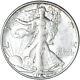 1928 S Walking Liberty Half Dollar 90% Silver About Uncirculated See Pics R477