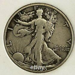 1928 S Walking Liberty Silver Half Dollar in VERY FINE Condition