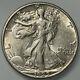 1929-d 50c Walking Liberty Half Dollar High Grade Awesome Tone