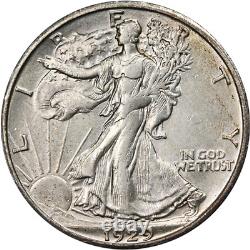 1929-D Walking Liberty Half Choice AU Great Eye Appeal Strong Strike