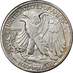 1929-D Walking Liberty Half Choice AU Great Eye Appeal Strong Strike