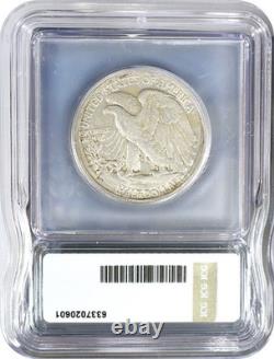 1929 D Walking Liberty Half Dollar 50C ICG EF40 Extra Fine