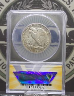 1929 D Walking Liberty Half Dollar 50c ANACS AU50 #854 About Unc ECC&C, Inc