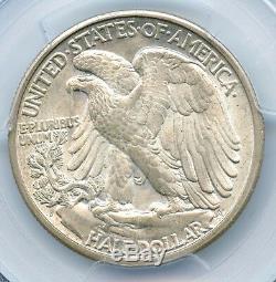 1929-D Walking Liberty Half Dollar, PCGS MS 64, CAC Approved