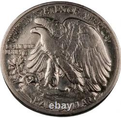 1929-D Walking Liberty Half Dollar XF/AU Semi-Key Date! 90% Silver