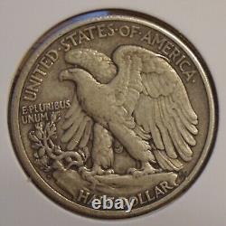 1929 D Walking Liberty Half Dollar Xf+ Extremely Fine Plus