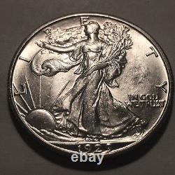 1929-D Walking Liberty Silver Half Dollar Ch/Gem BU