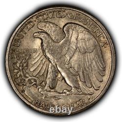 1929-S 50c Walking Liberty Silver Half Dollar Original AU/UNC SKU-B5303