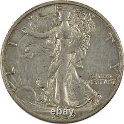 1929 S Liberty Walking Half Dollar AU About Unc 90% Silver SKUI7656
