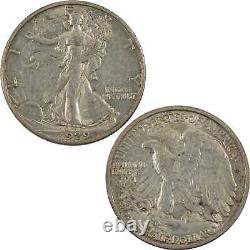 1929 S Liberty Walking Half Dollar AU About Unc 90% Silver SKUI7656