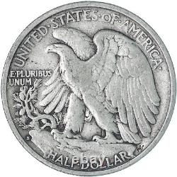 1929 S Walking Liberty Half Dollar 90% Silver Very Fine VF+ See Pics S796