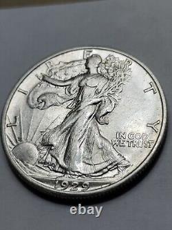 1929-S Walking Liberty Half Dollar KEY DATE AU #220