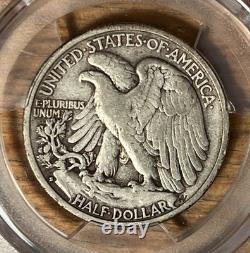 1929-S Walking Liberty Half Dollar PCGS VF25 Only 1,902,000 Minted