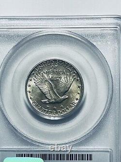 1929 Standing Liberty Quarter PCGS AU58FH