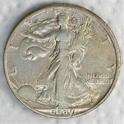 1929 d Walking Liberty half dollar, a beautiful original high grade condition