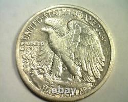 1929-s Walking Liberty Half About Uncirculated Au Nice Original Coin Bobs Coins