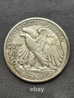 1933-S 50C Walking Liberty Silver Half Dollar XF+/AU #126 Key Date