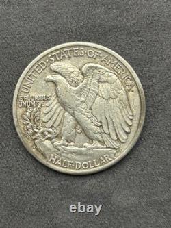1933-S 50C Walking Liberty Silver Half Dollar XF+/AU #126 Key Date