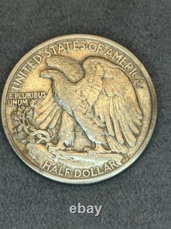 1933-S 50C Walking Liberty Silver Half Dollar XF+/AU #126 Key Date