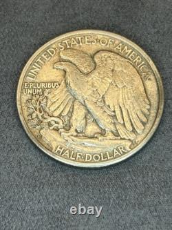 1933-S 50C Walking Liberty Silver Half Dollar XF+/AU #126 Key Date