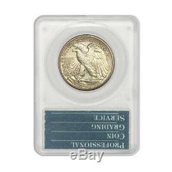1933-S 50c Silver Walking Liberty PCGS MS64 Rattler San Francisco coin