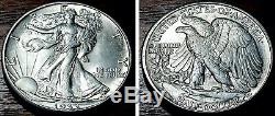 1933-S 50c Walking Liberty Half Dollar, Scarce Gem BU++ Key Date! #F108