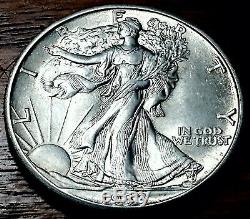 1933-S 50c Walking Liberty Half Dollar, Scarce Gem BU++ Key Date! #F108