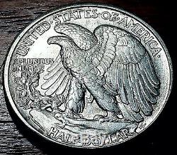 1933-S 50c Walking Liberty Half Dollar, Scarce Gem BU++ Key Date! #F108