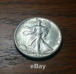 1933-S 50c Walking Liberty Half Dollar, Scarce Gem BU++ Key Date! #F108