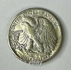 1933-S (AU+/BU) Walking Liberty Half Dollar 90% SILVER SEMI-KEY DATE