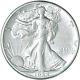 1933 S Walking Liberty Half Dollar 90% Silver Au Cleaned See Pics E376